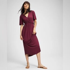 Soma Pamilla Midi Bra Dress - Velvet Plum